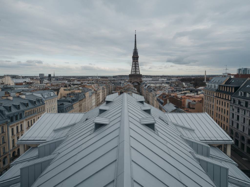 Cool roof et design urbain : repenser l’esthétique des toitures pour une ville durable